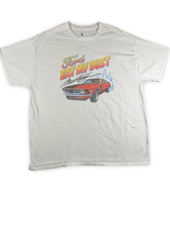 Junk Food Clothing Tops - Junk Food UO Ford Eat My Dust Mustang Graphic Size Medium Women's T Shirt Cotton